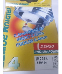 4x Denso Iridium Power Spark Plugs Genuine Service Part OE Quality IK20 / 5304