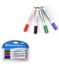 4 Whiteboard Markers Art & Craft Stationery Home 1735 (Parcel Rate)